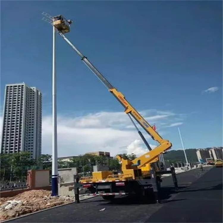 唐山路南维修路灯的曲臂升降车出租